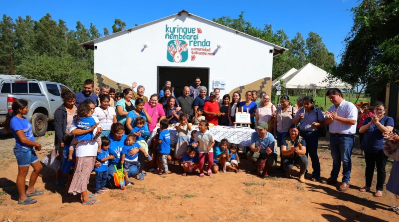 Fortaleciendo la infancia y la cultura: el centro «Kyringue Ñemboarai Renda» abrió sus puertas